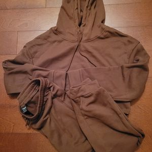 2pc Crop top jogger set